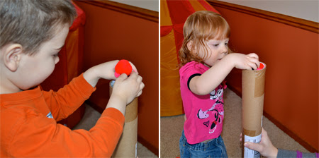 A Happy Song: Indoor Fun: Puff-Ball Air Cannon