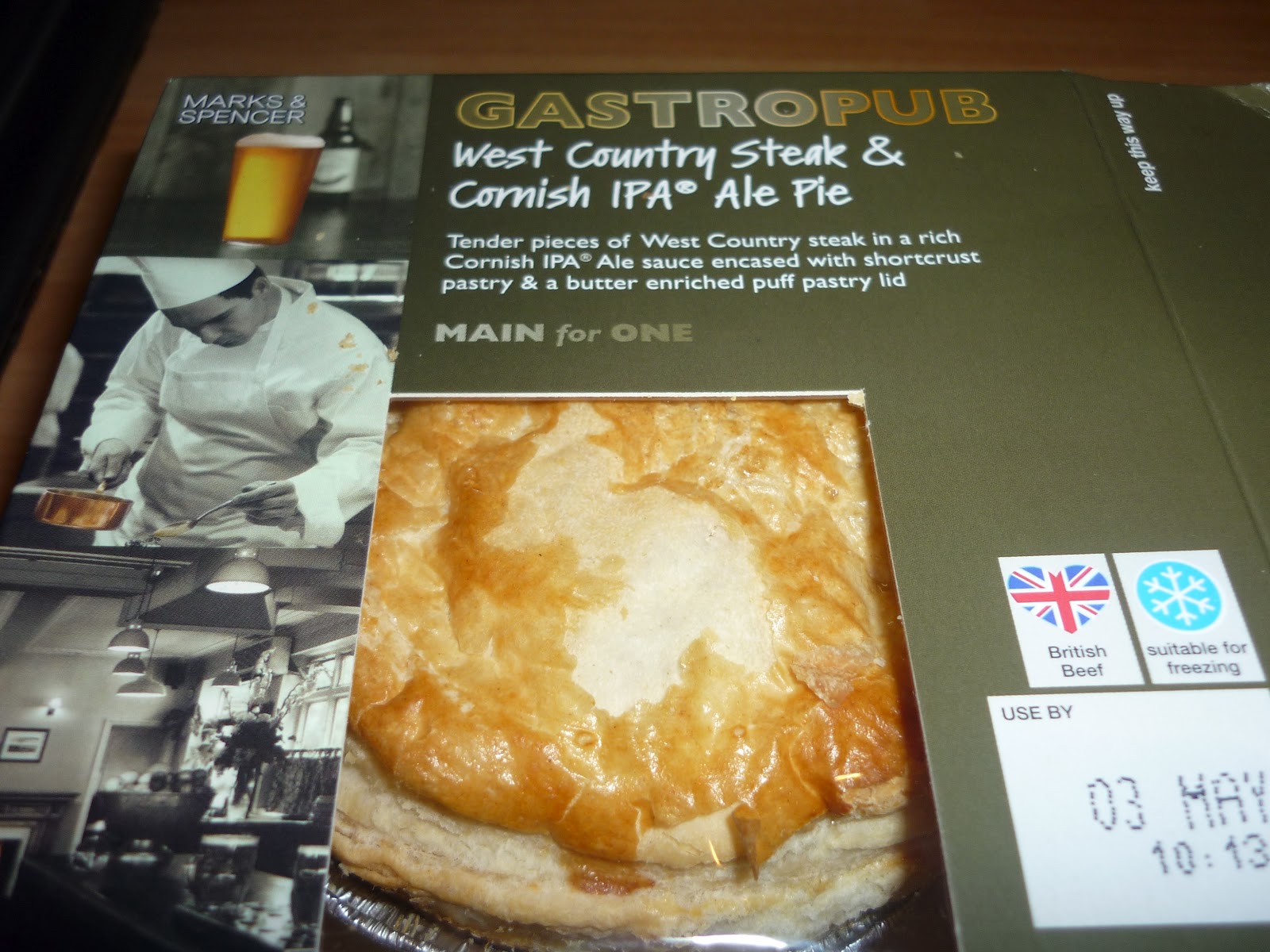 Pierate Pie Reviews Sparks Fly with Marks and Sparks pie