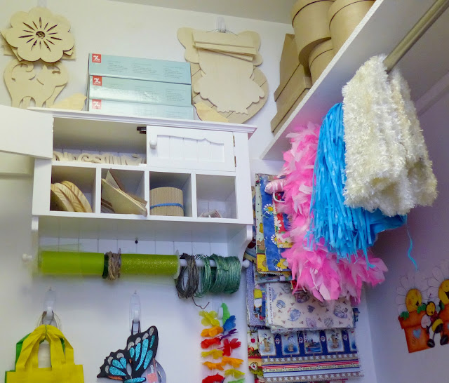 Everyone needs a craft space of their own and Annie Lang has some great ideas to make that possible! 
