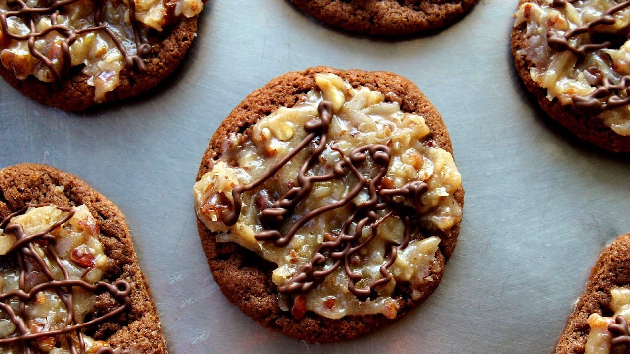 Chocolatecoated marshmallow treats German German Choices
