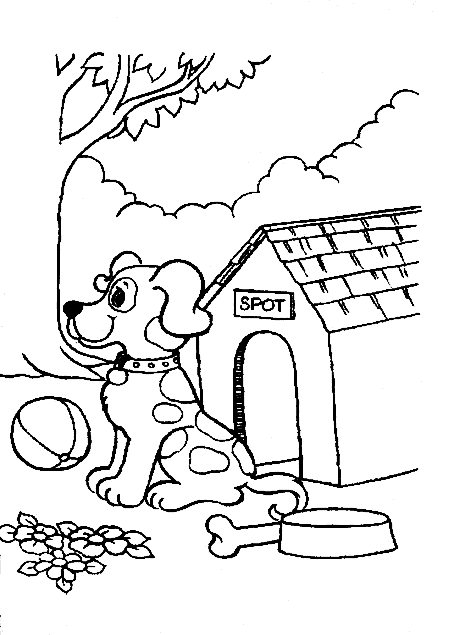Dog Coloring Pages Learn To Coloring