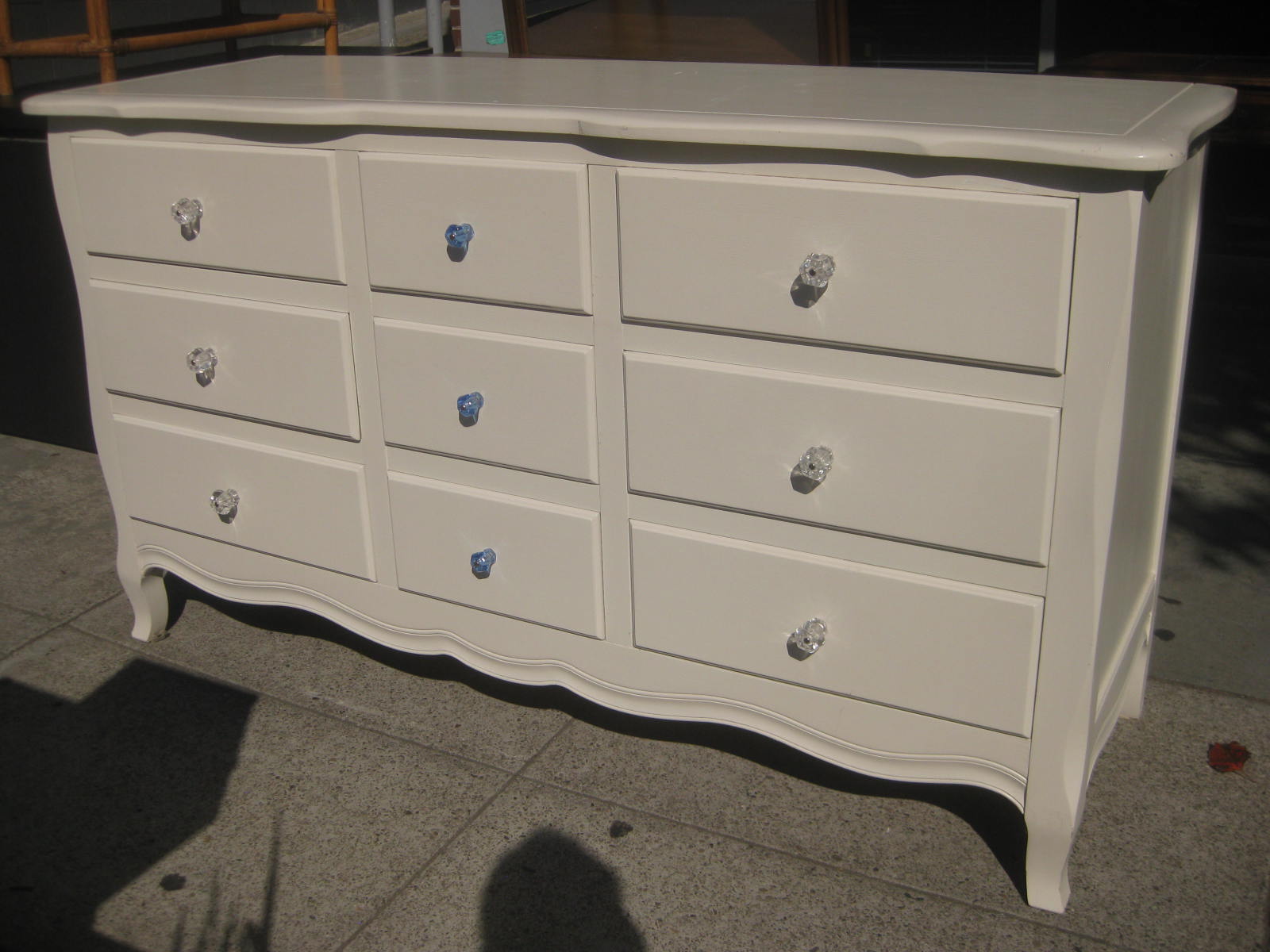 Uhuru Furniture Collectibles Sold Cute Dresser With Glass