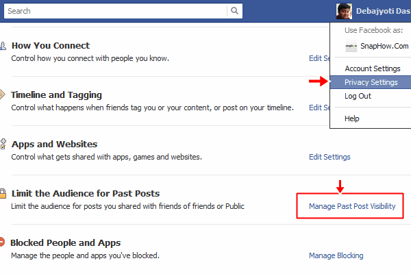 How to organize Your Privacy Settings on Facebook Timeline - The Family ...