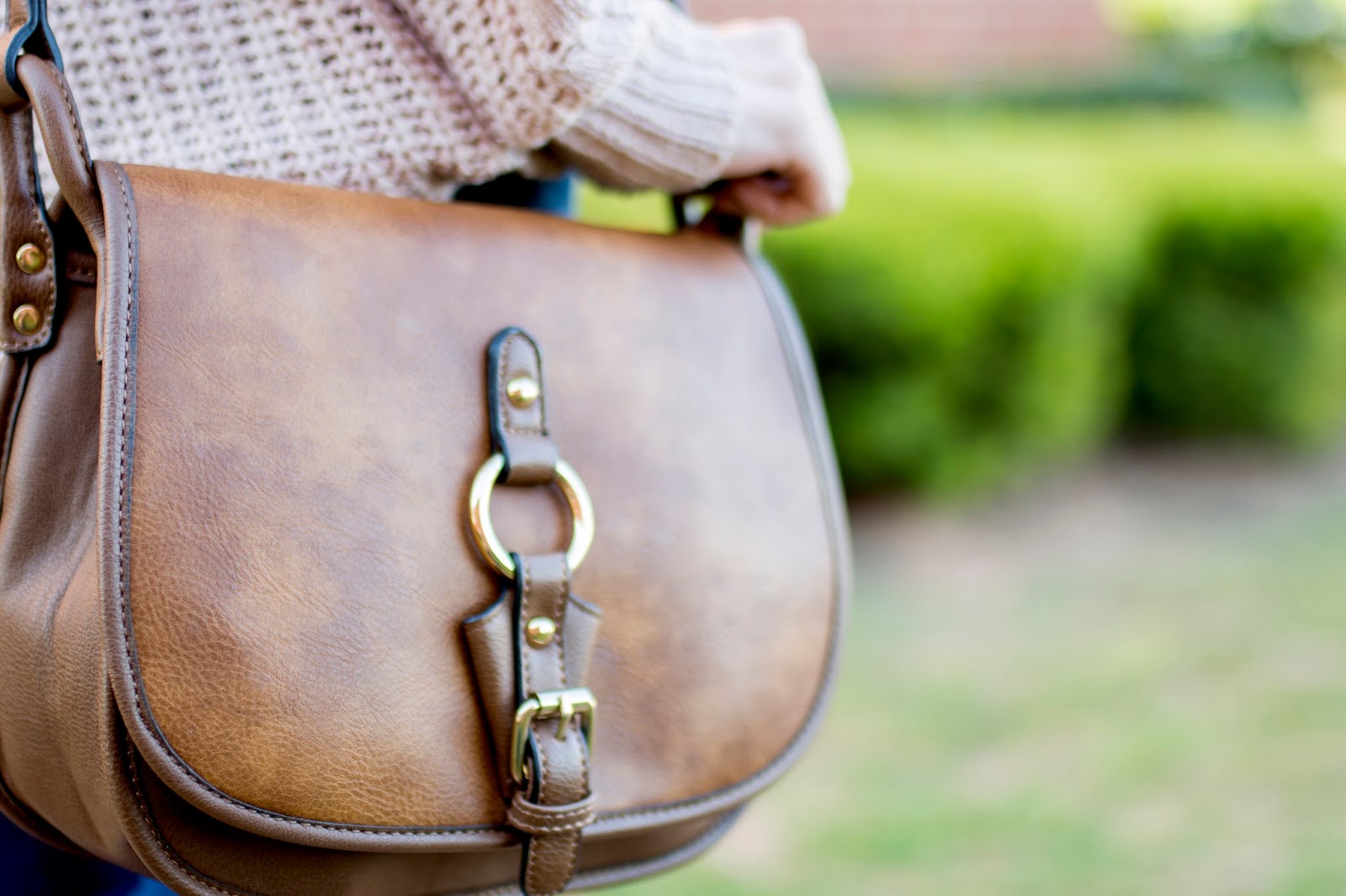 The Life of a Lady Buckle Saddle Bag from Versona