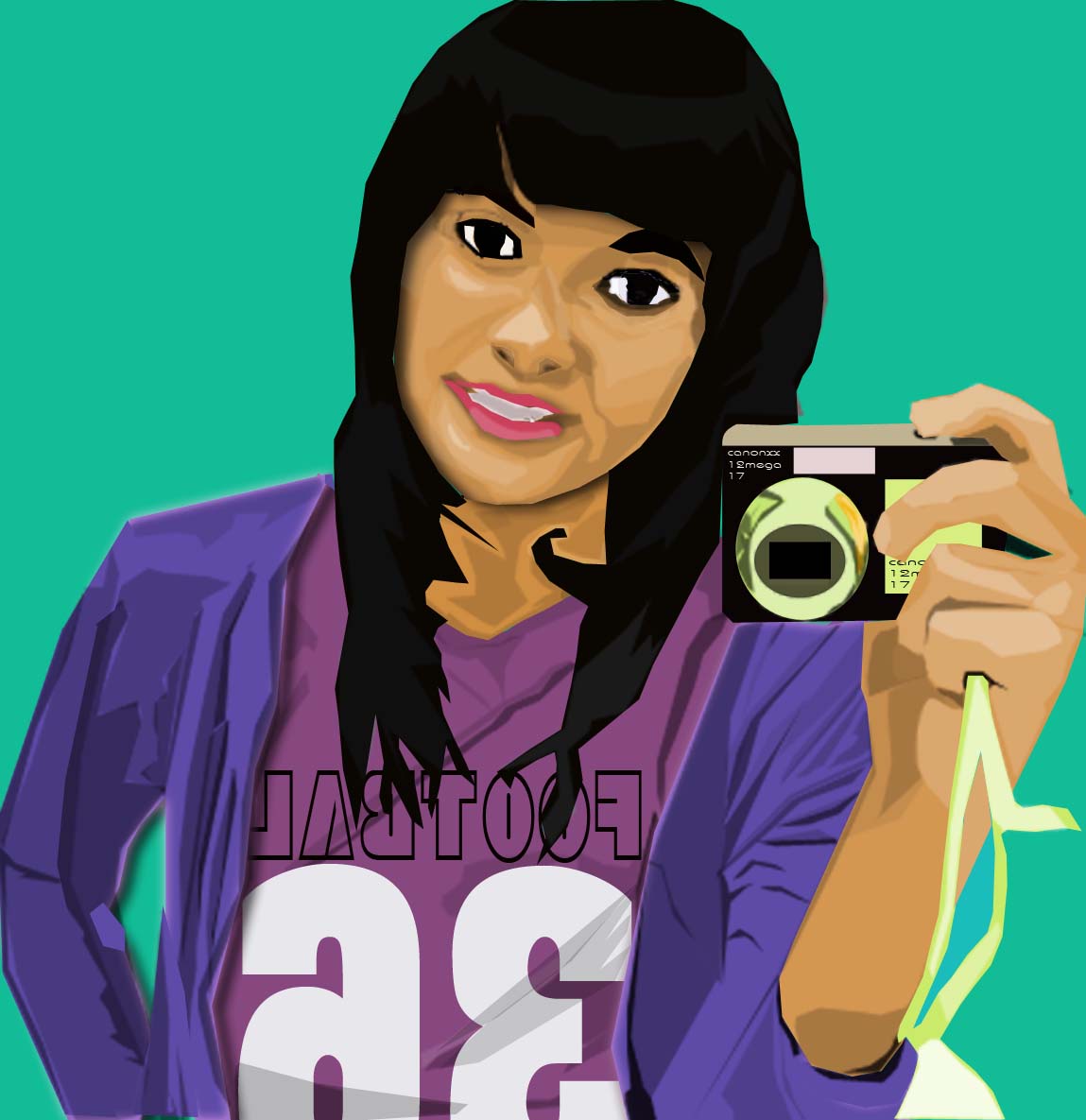 TUGAS KELOMPOK TIK: contoh gambar bitmap dan gambar vektor