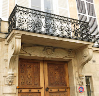 Balcon du 20 quai de Béthune à Paris