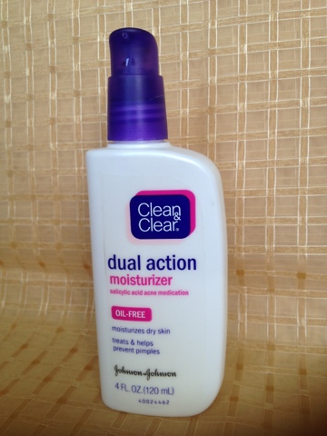 clean and clear dual action moisturizer walmart
