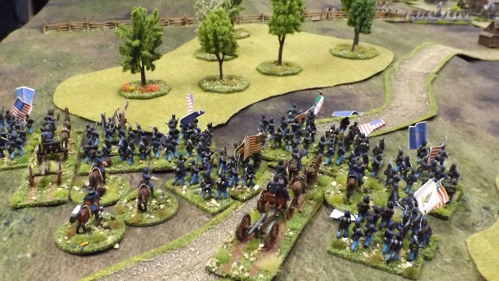Devon Wargames Group The Trent Affair Pickett's Charge