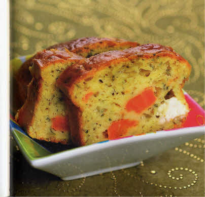 Cake aux carottes, au cumin et à la feta ~ Tartes Faciles