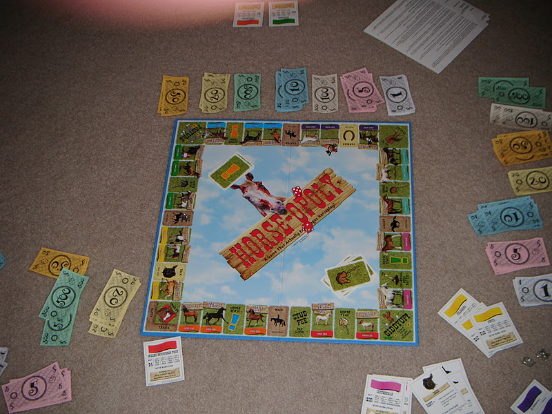 Horsing Around At Home Horseopoly