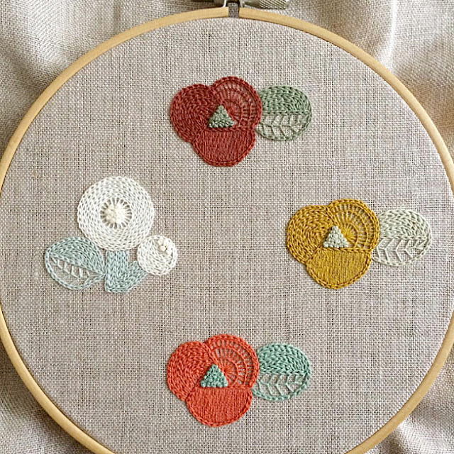 Embroidery works by Ironna Happa Embroidery works by Ironna Happa