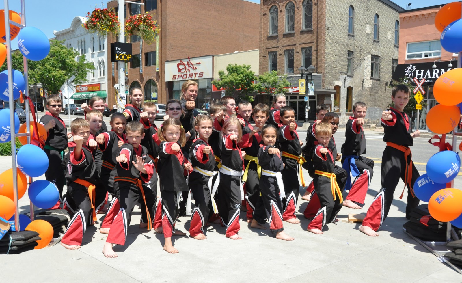 Kitchener Kicks News Scarlet Dragon Demo at the World Partnership Walk