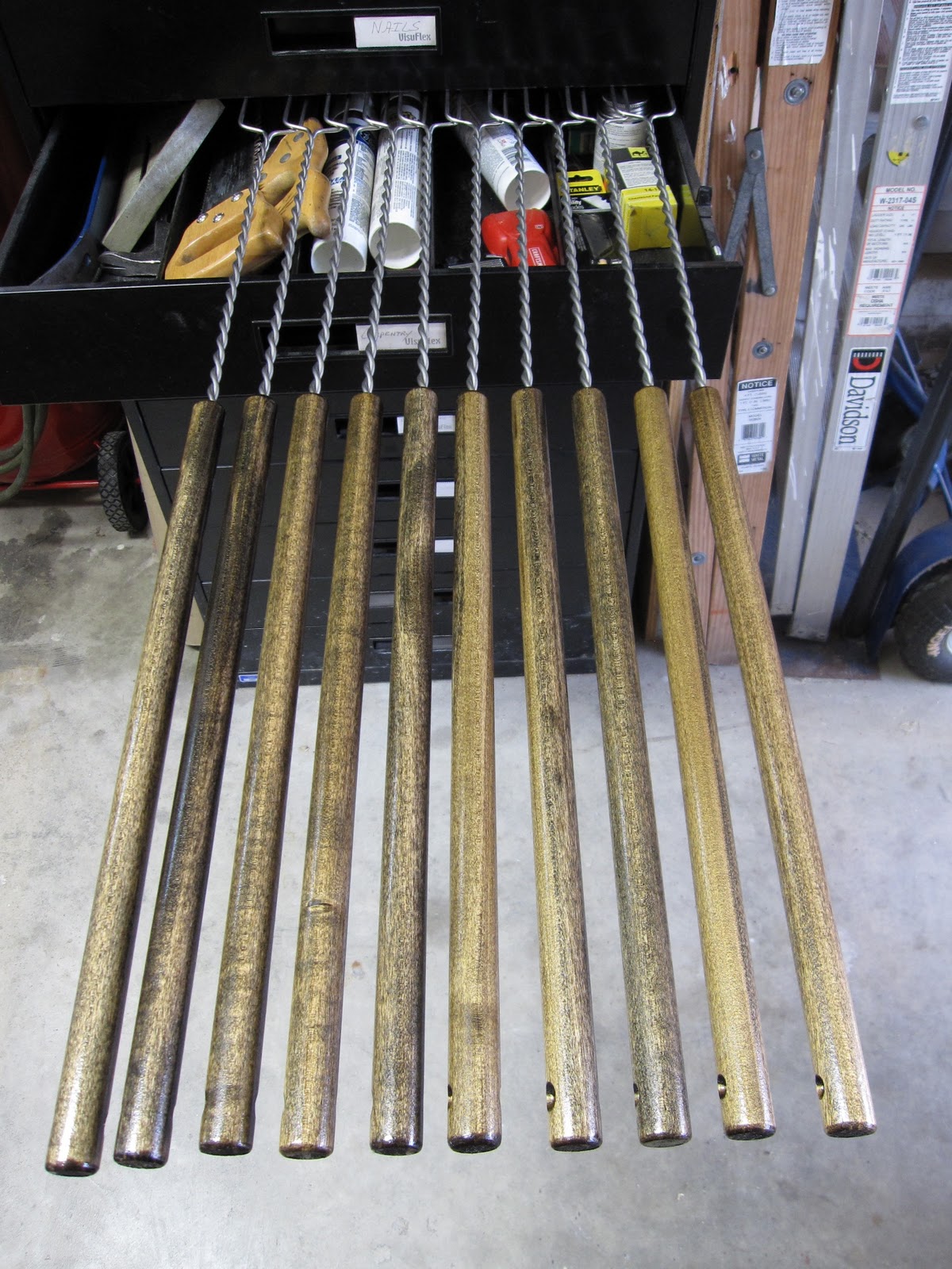 The Shoofly Project... Uncle Virg's Custom Roasting Sticks