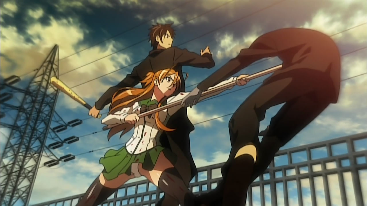 Highschool of the Dead 12/12 + Ova Sub. Español MF ZAnimeMG