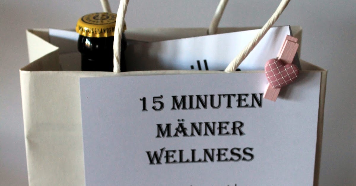 DIY 15 Minuten Männer Wellness die perfekte Geschenkidee für Männer