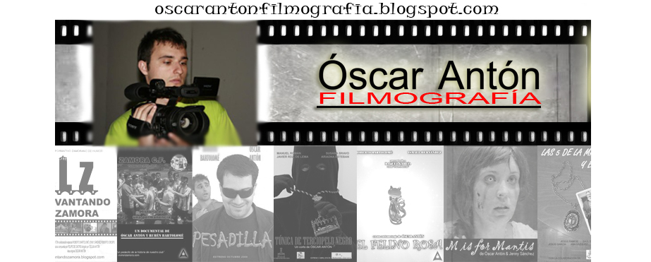 Óscar Antón Filmografía