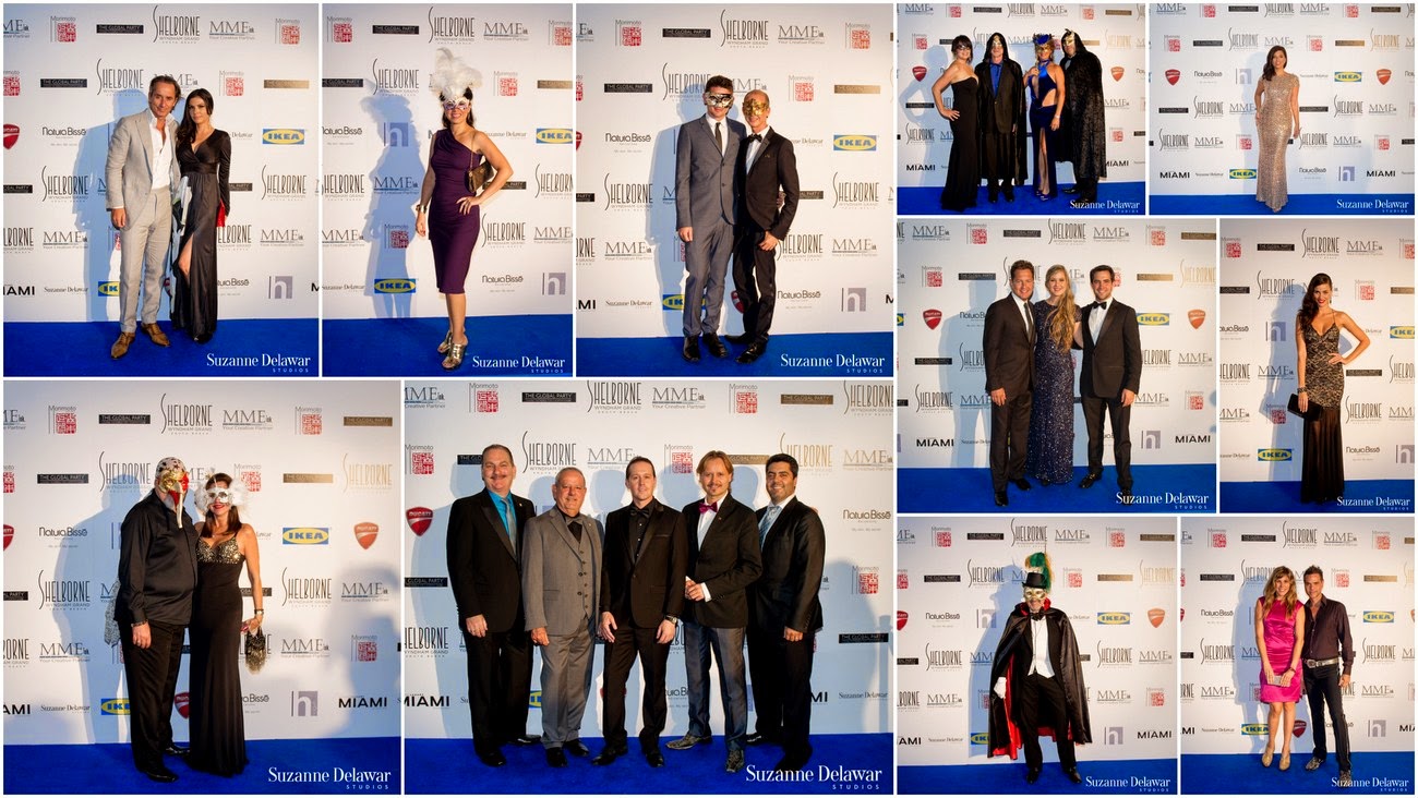 Shelborne Wyndham Grand South Beach Hosted 'Venetian Masquerade Gala'