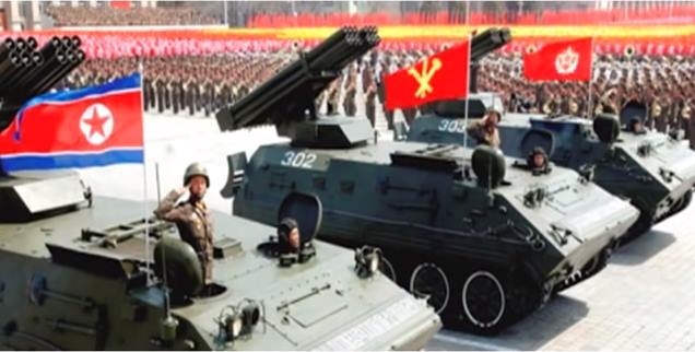 Gambar kekuatan militer Korea Utara Di Dunia