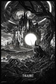 06-The-Hobbit-The-Desolation-of-Smaug-Nico-Delort-Illustrations-with-Scratchboard-Drawings-www-designstack-co