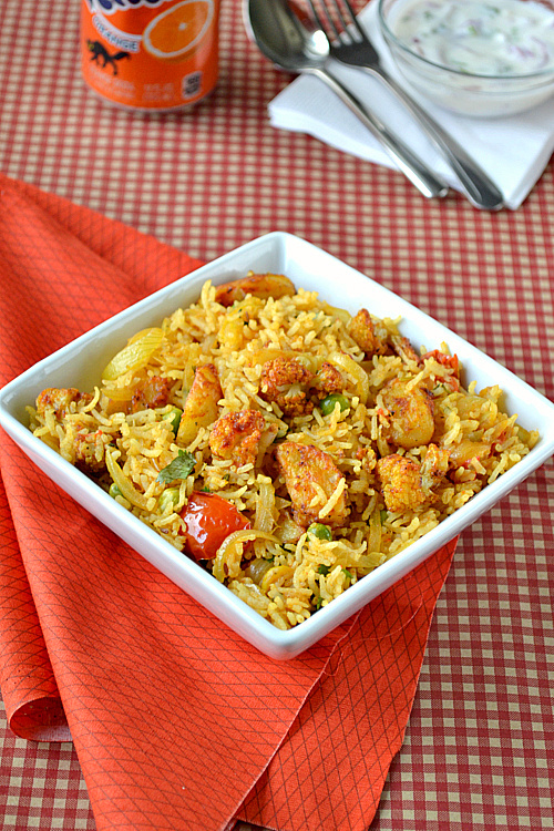 Spicy Treats Aloo Gobi Masala Rice / Baked Potato Cauliflower Masala Rice