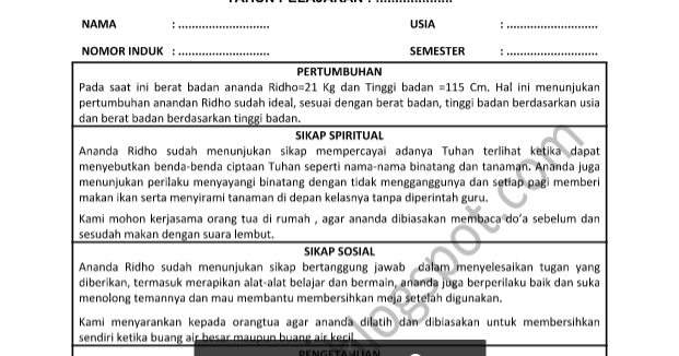 Berkas-Paud Tentang Administrasi PAUD, Nyanyian dan Lagu 