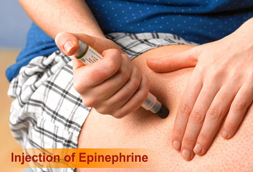 Injection Of Epinephrine Injection Of Epinephrine