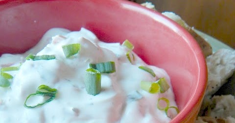 Dried Beef & Green Onion Bagel Dip | Ally's Sweet & Savory Eats