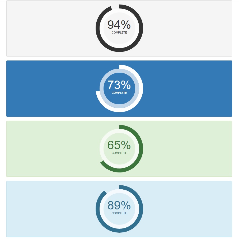 jquery svg circle chart