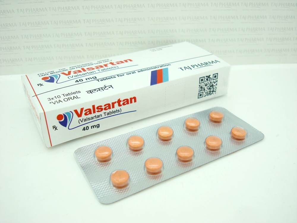Valsartan B.P. 40mg tablets / Valsartan AntiHypertensive