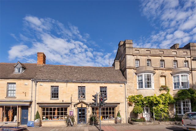 Historic buildings along Woodstock High Street by Martyn Ferry Photography