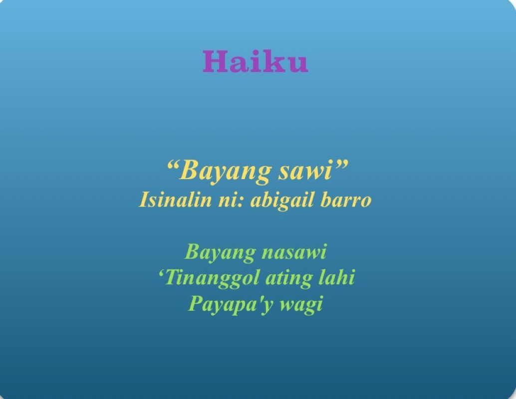 halimbawa ng tanka - philippin news collections