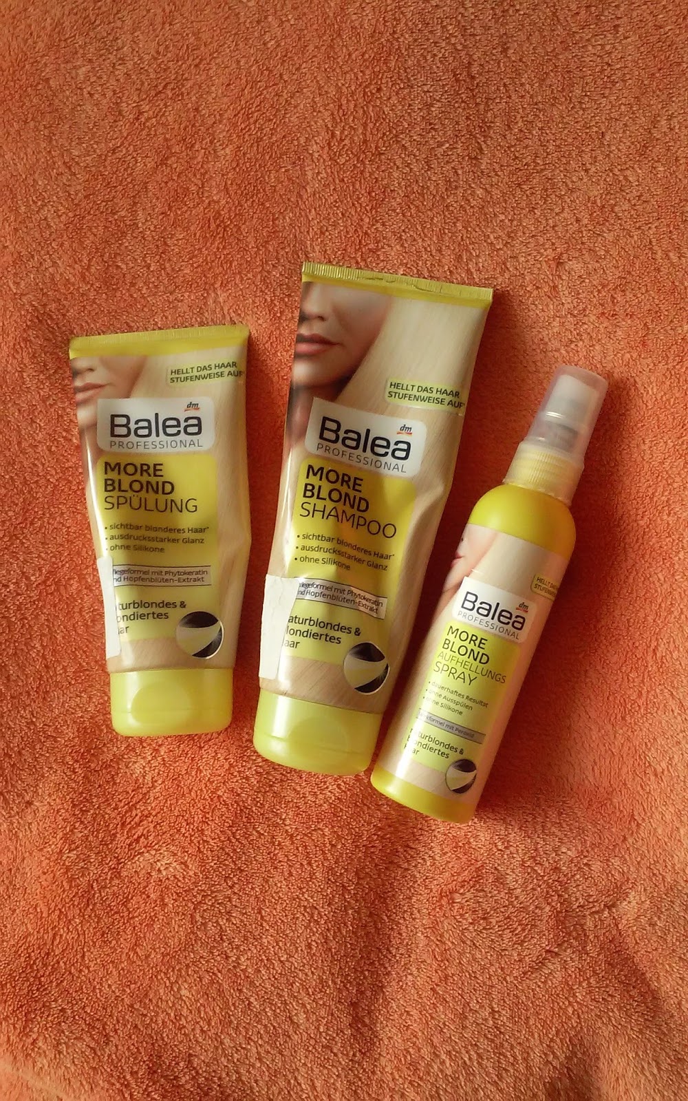 Balea More Blond Szampon I Odzywka Dla Blondynek Blog Osobisty