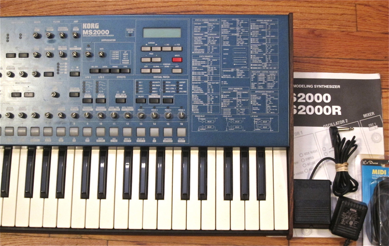 MATRIXSYNTH-B: KORG MS2000 Virtual Analog Modeling Synthesizer SN 0004025
