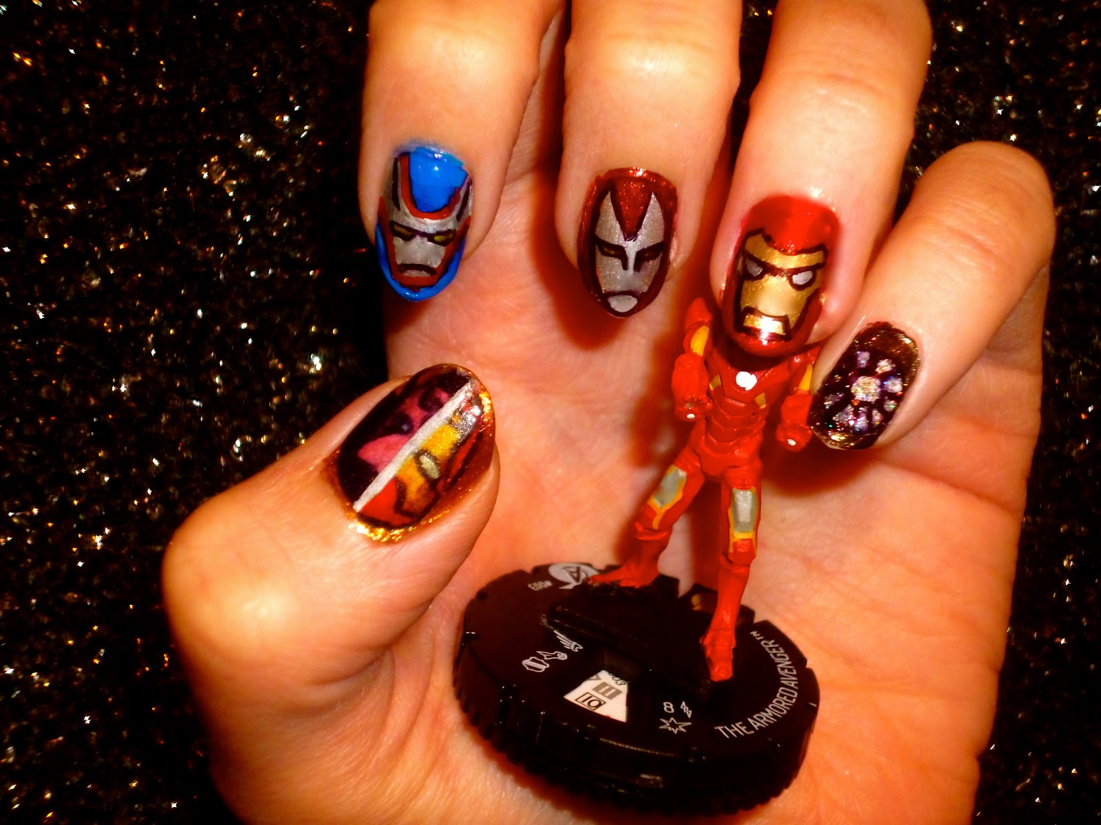 Science, Engineering and Nail Art Iron Man 3