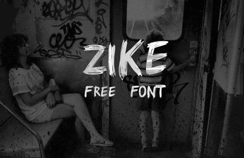 Font Commercial Gratis Terbaru Untuk Desainer Grafis - Zike Free Font