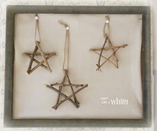 Twig Stars in a Frame from Denise on a Whim