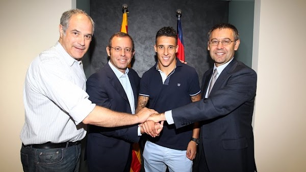 Cristian Tello renueva hasta 2018 con el FC Barcelona
