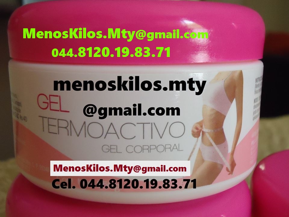 Gel termico para bajar de peso