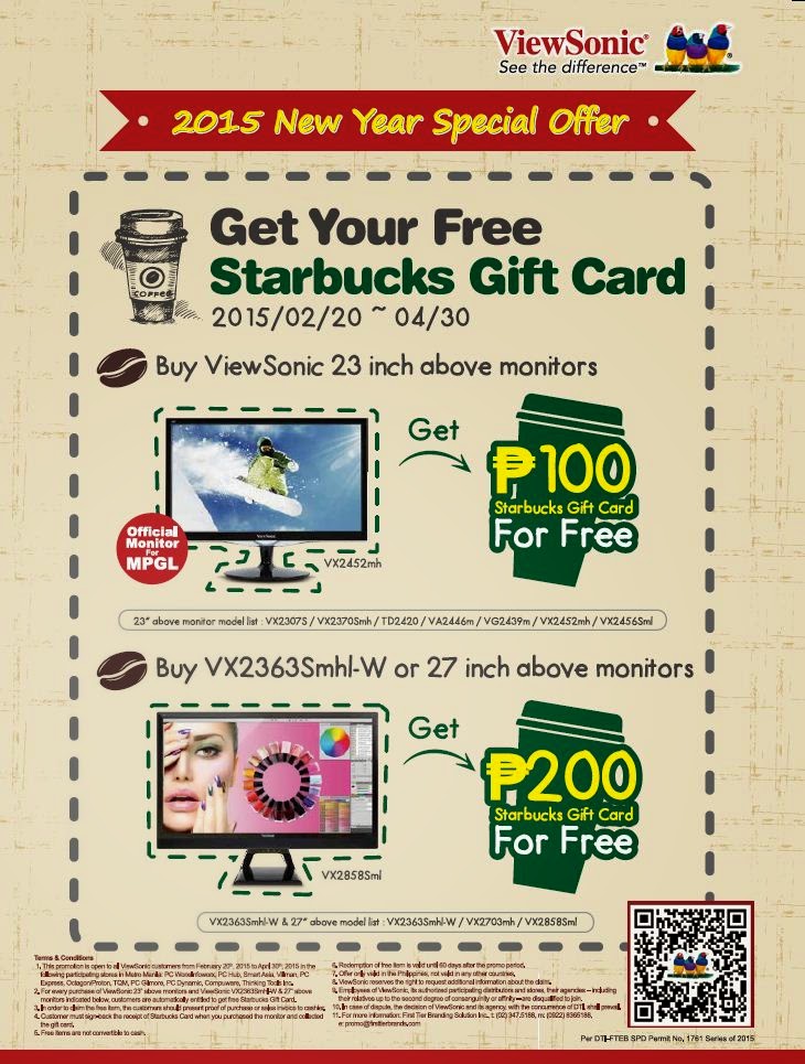 ViewSonic 2015 New Year Special Offer