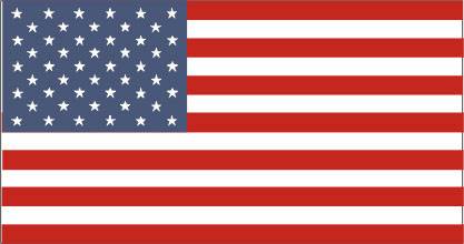 Bandeira dos Estados Unidos da América