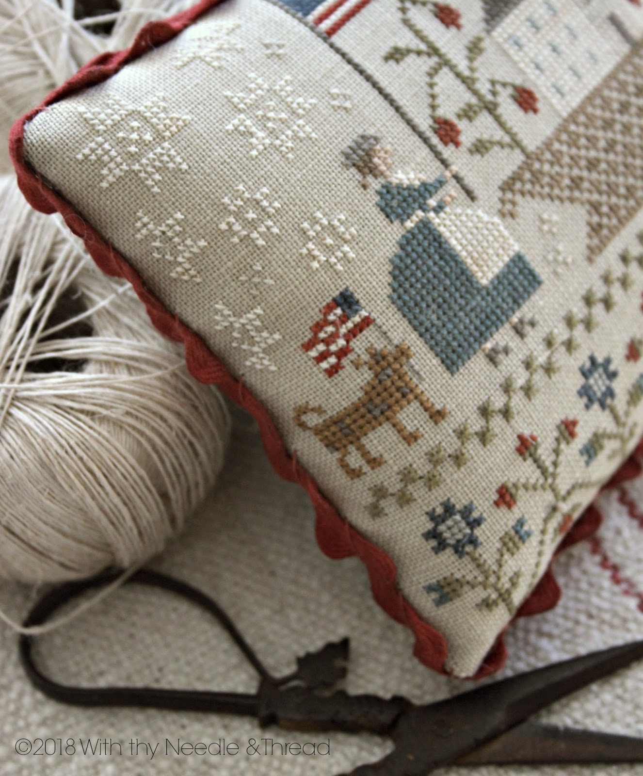 Cross thread. Cross thread