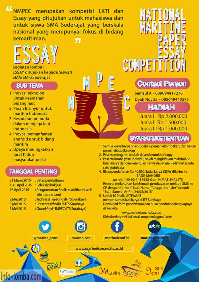 National Maritime Paper and Esay Competition (NMPEC)  WanBlog