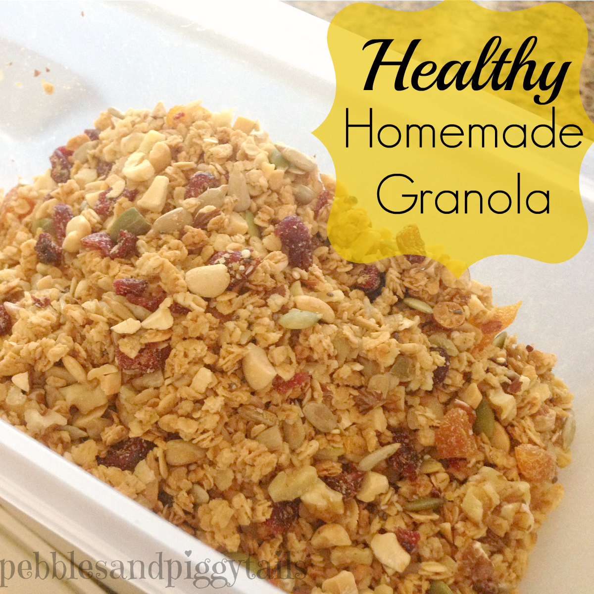 How to make Healthy Granola Making Life Blissful
