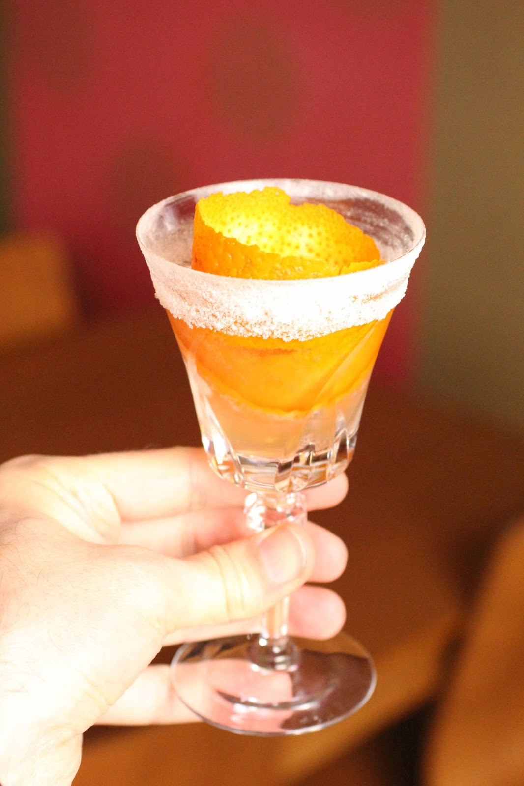 Un peu gay dans les coings... Cocktail 'Brandy Crusta'