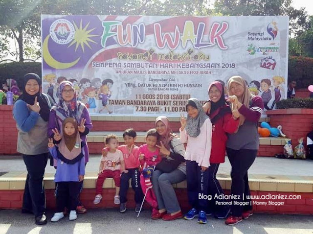Fun Walk Sayangi Malaysiaku | Selamat Hari Kebangsaan 2018
