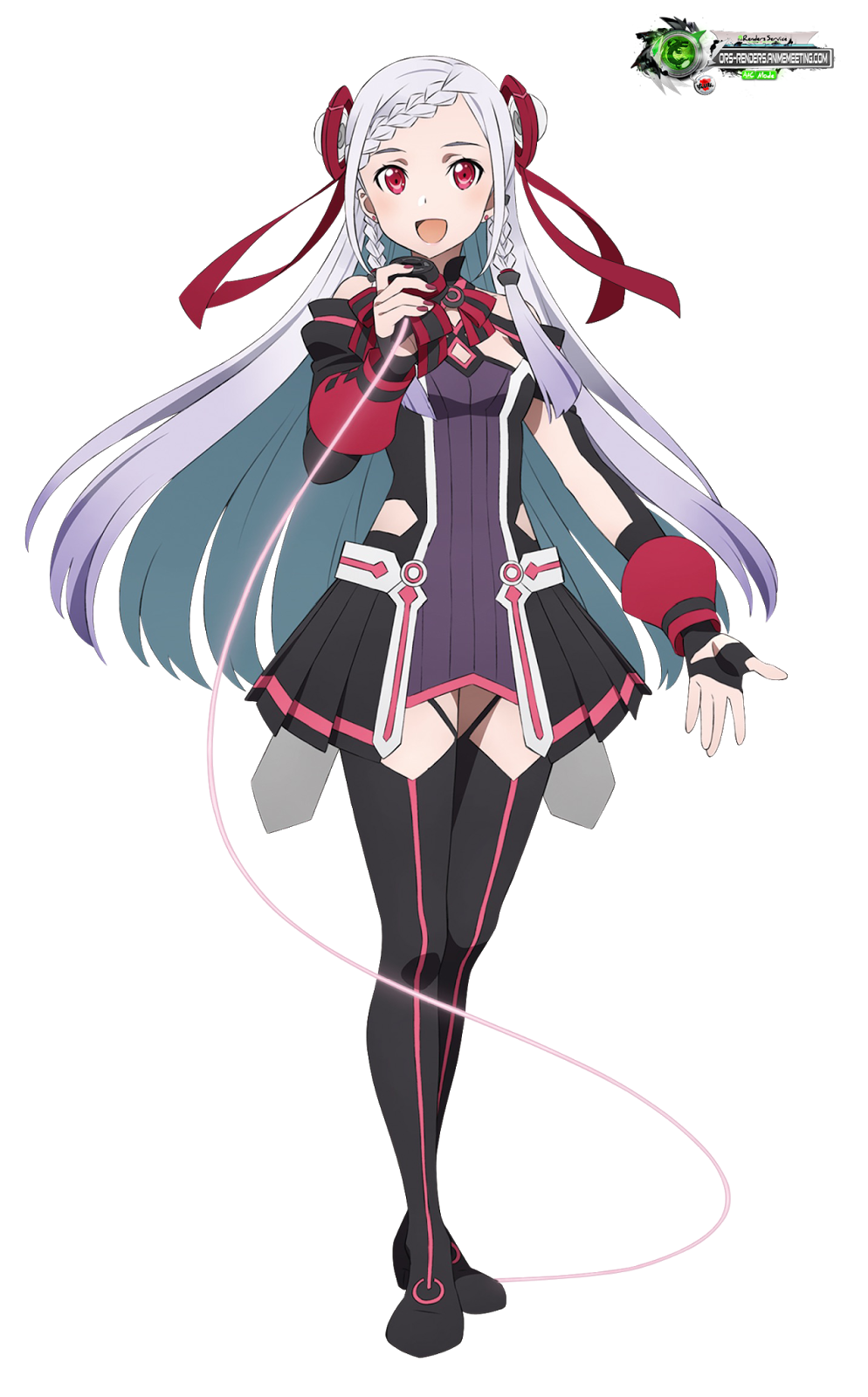 Sword Art OnlineYuna Kakoii Tickets Ordinal Scale Render ORS Anime Renders
