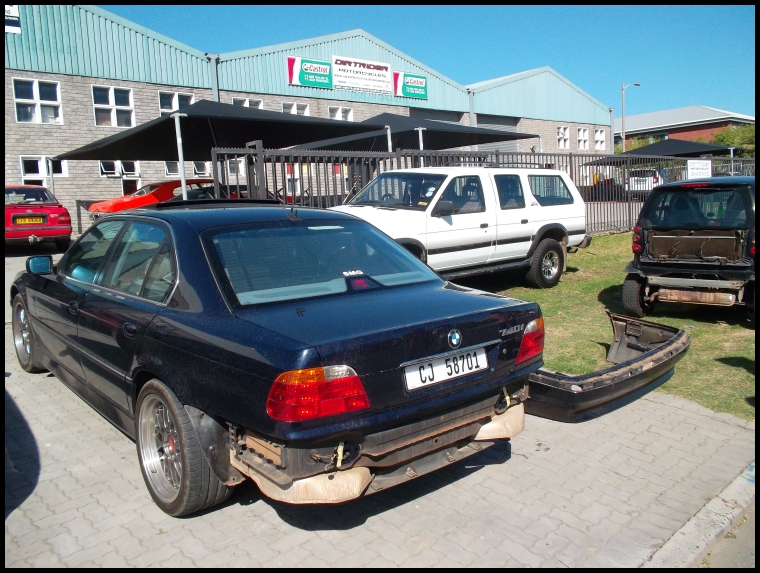 Bmw e38 alpina splitter #3