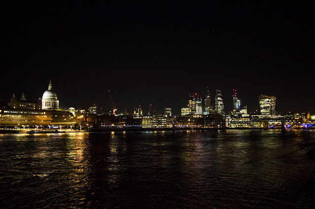 Vista da Southbank-Londra