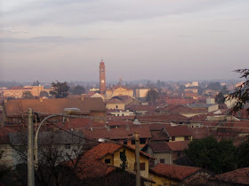 A view over the rooftops of Cassano Magnago