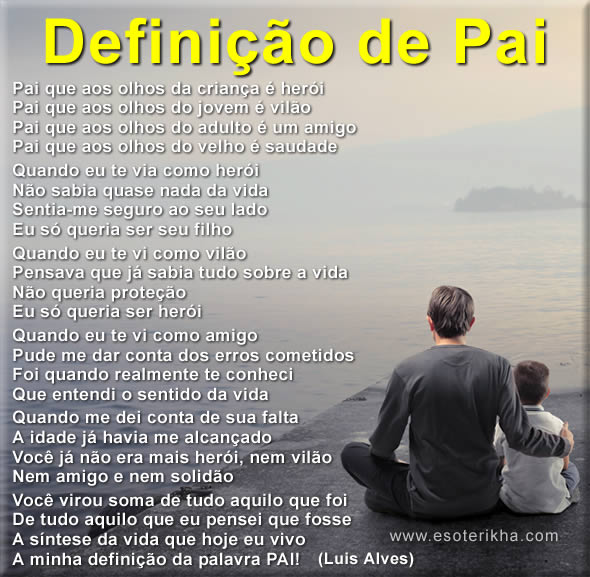Casa do Poeta de Canoas O que é ser Pai Casa do Poeta de Canoas O que é ser Pai